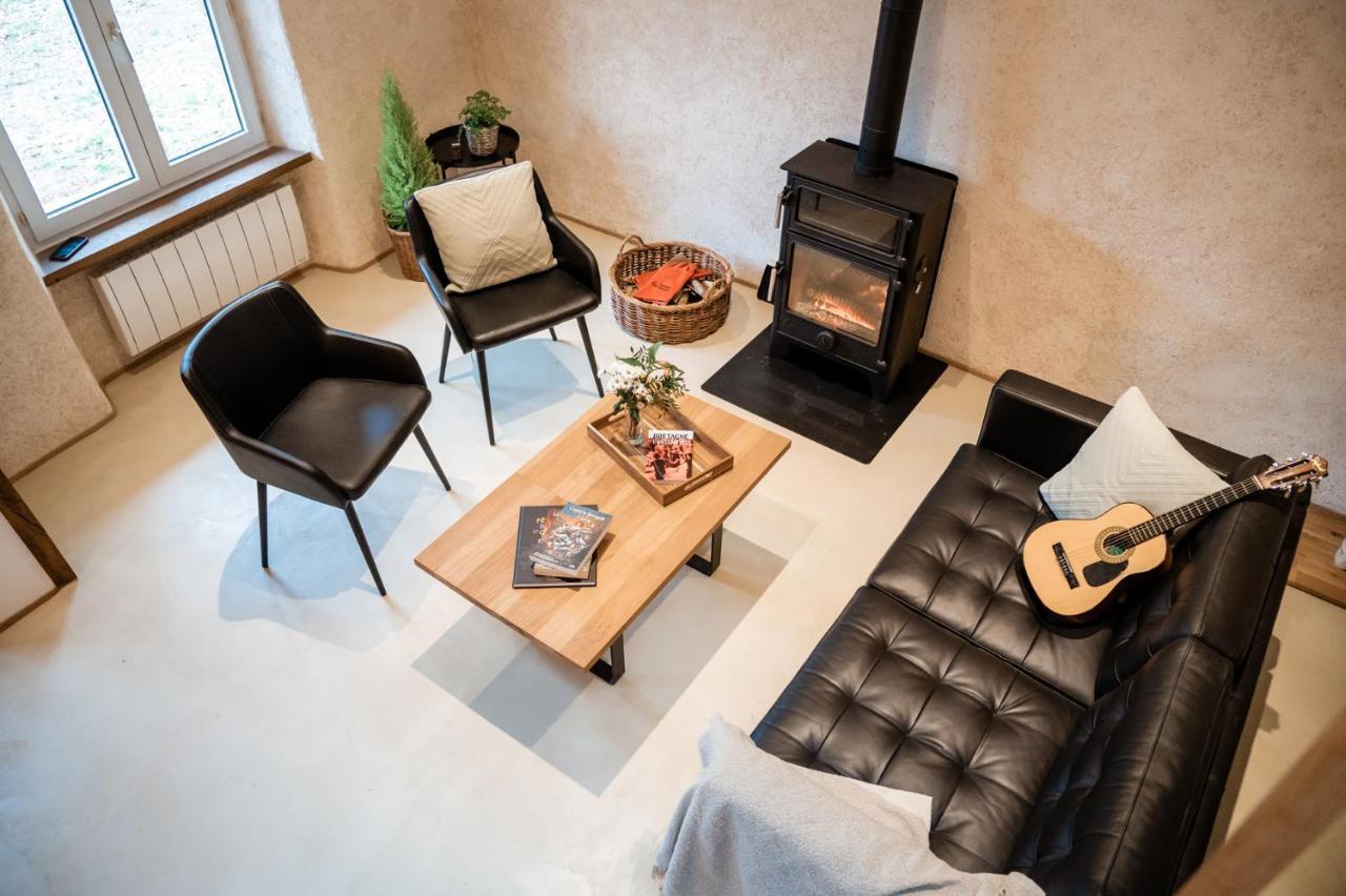 Cottage Breton - Gite De Charme En Centre Finistere Plonévez-du-Faou Εξωτερικό φωτογραφία