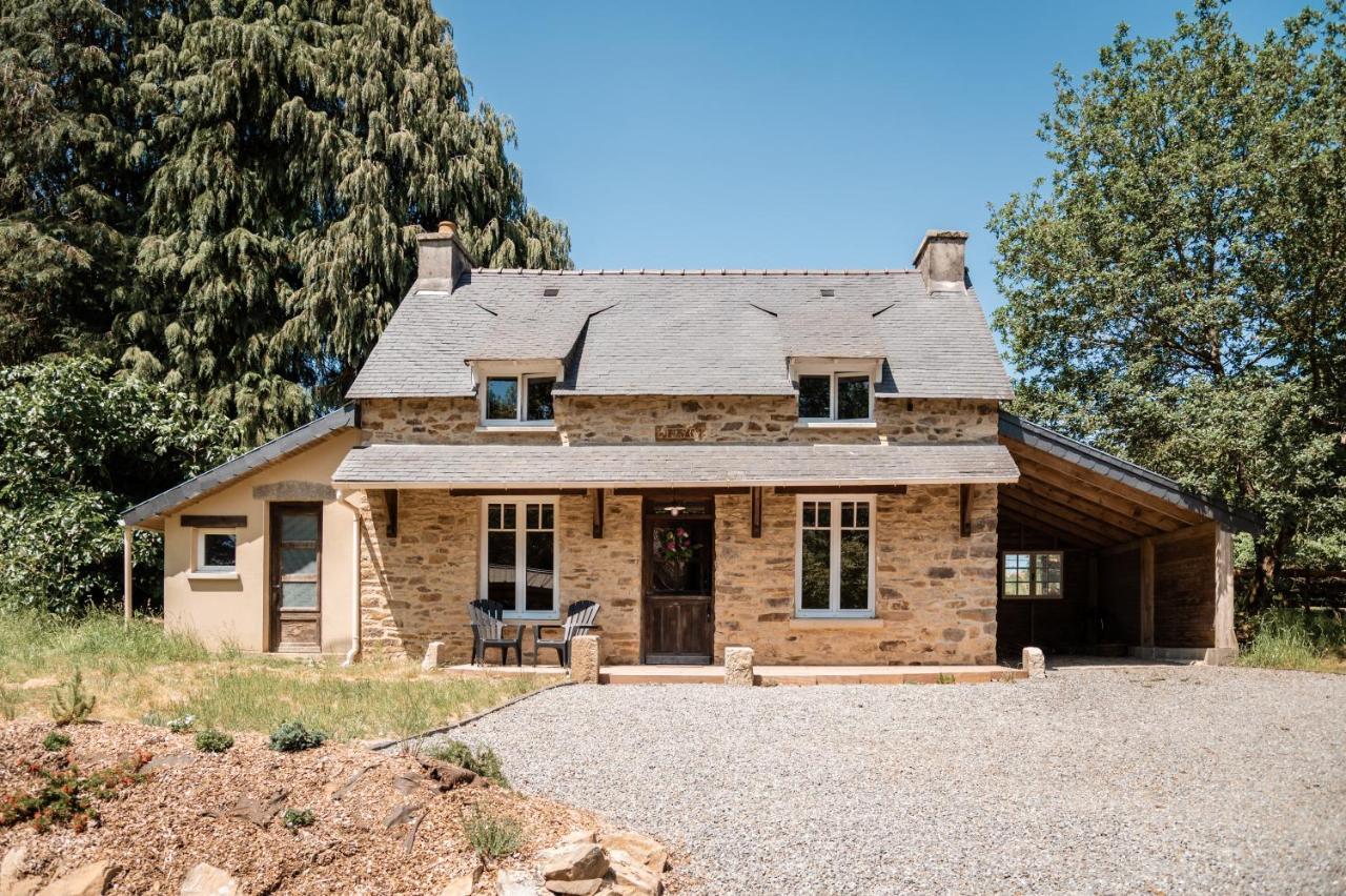 Cottage Breton - Gite De Charme En Centre Finistere Plonévez-du-Faou Εξωτερικό φωτογραφία